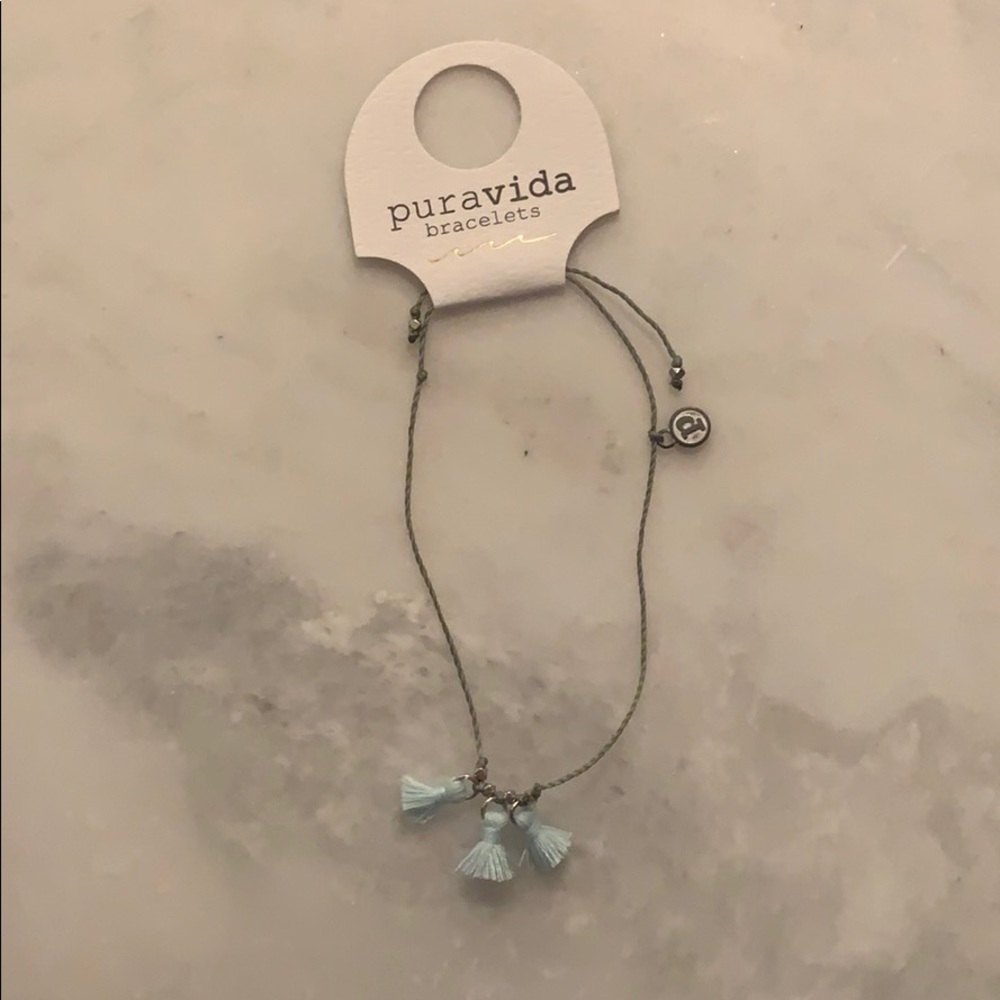 Pura vida anklet